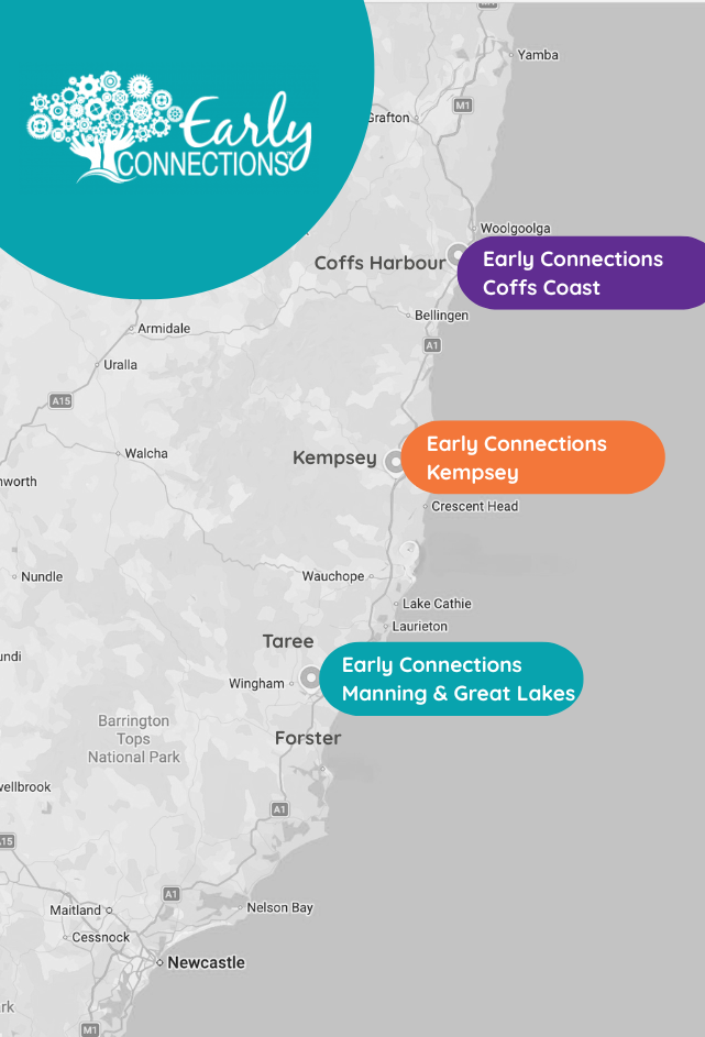EC Google Map Early Connections Map